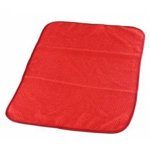 Window Red Towel